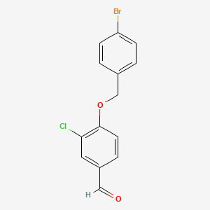 4-[(4-bromobenzyl)oxy]-3-chlorobenzaldehyde