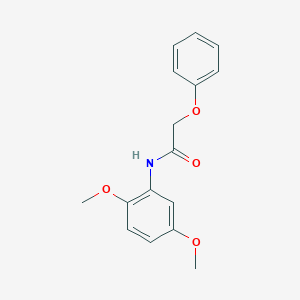 molecular formula C16H17NO4 B398520 N-(2,5-dimethoxyphenyl)-2-phenoxyacetamide 
