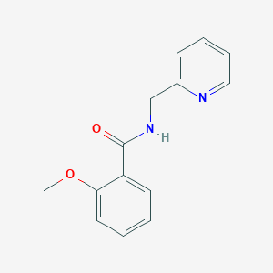 molecular formula C14H14N2O2 B398532 2-methoxy-N-(pyridin-2-ylmethyl)benzamide 