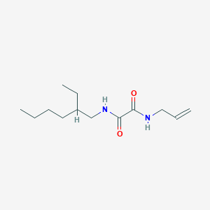 molecular formula C13H24N2O2 B3985367 N-allyl-N'-(2-ethylhexyl)ethanediamide 