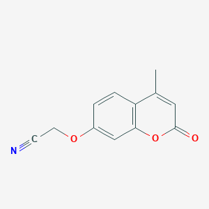 [(4-methyl-2-oxo-2H-chromen-7-yl)oxy]acetonitrile