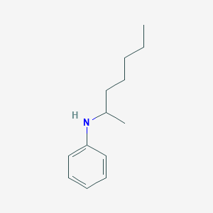 molecular formula C13H21N B039855 N-(2-庚基)苯胺 CAS No. 124900-23-8