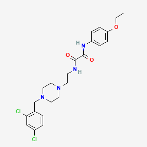 N-{2-[4-(2,4-dichlorobenzyl)-1-piperazinyl]ethyl}-N'-(4-ethoxyphenyl)ethanediamide