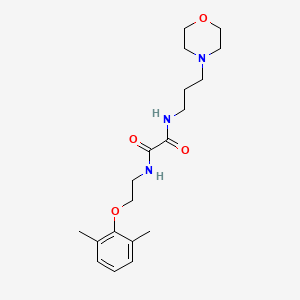 N-[2-(2,6-dimethylphenoxy)ethyl]-N'-[3-(4-morpholinyl)propyl]ethanediamide