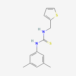 N-(3,5-dimethylphenyl)-N'-(2-thienylmethyl)thiourea