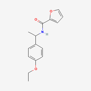 N-[1-(4-ethoxyphenyl)ethyl]-2-furamide