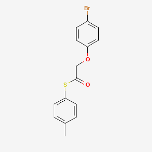 S-(4-methylphenyl) (4-bromophenoxy)ethanethioate