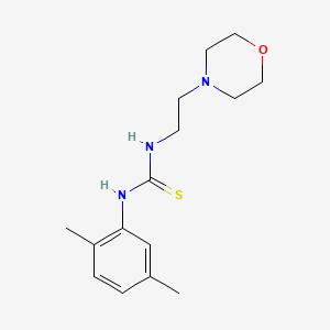 N-(2,5-dimethylphenyl)-N'-[2-(4-morpholinyl)ethyl]thiourea