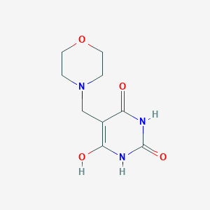 6-hydroxy-5-(4-morpholinylmethyl)-2,4(1H,3H)-pyrimidinedione