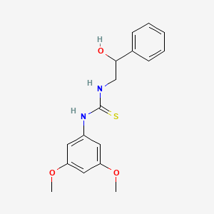 N-(3,5-dimethoxyphenyl)-N'-(2-hydroxy-2-phenylethyl)thiourea