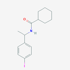 N-[1-(4-iodophenyl)ethyl]cyclohexanecarboxamide