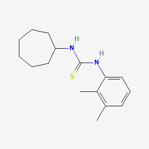 N-cycloheptyl-N'-(2,3-dimethylphenyl)thiourea