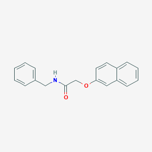 molecular formula C19H17NO2 B398668 N-benzyl-2-(2-naphthyloxy)acetamide 