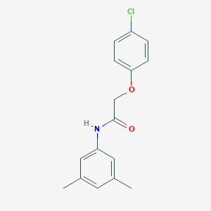 molecular formula C16H16ClNO2 B398672 2-(4-chlorophenoxy)-N-(3,5-dimethylphenyl)acetamide 