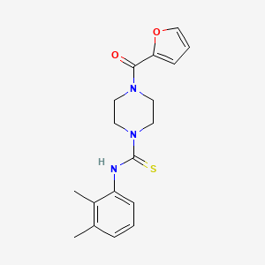 N-(2,3-dimethylphenyl)-4-(2-furoyl)-1-piperazinecarbothioamide