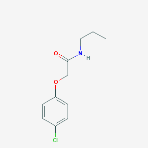 molecular formula C12H16ClNO2 B398681 2-(4-chlorophenoxy)-N-isobutylacetamide 
