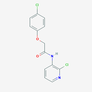 molecular formula C13H10Cl2N2O2 B398684 2-(4-chlorophenoxy)-N-(2-chloropyridin-3-yl)acetamide 