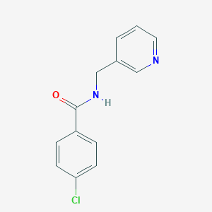 4-chloro-N-(pyridin-3-ylmethyl)benzamide