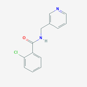 molecular formula C13H11ClN2O B398702 2-chloro-N-(pyridin-3-ylmethyl)benzamide 