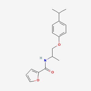 N-[2-(4-isopropylphenoxy)-1-methylethyl]-2-furamide