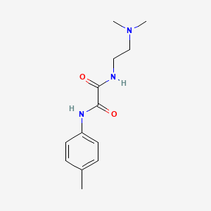 N-[2-(dimethylamino)ethyl]-N'-(4-methylphenyl)ethanediamide