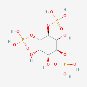molecular formula C6H15O15P3 B039875 1D-myo-inositol 3,4,6-trisphosphate CAS No. 114418-85-8