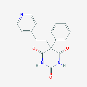 5-phenyl-5-[2-(4-pyridinyl)ethyl]-2,4,6(1H,3H,5H)-pyrimidinetrione