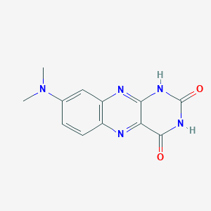 8-(dimethylamino)benzo[g]pteridine-2,4(1H,3H)-dione