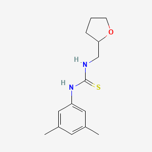 N-(3,5-dimethylphenyl)-N'-(tetrahydro-2-furanylmethyl)thiourea