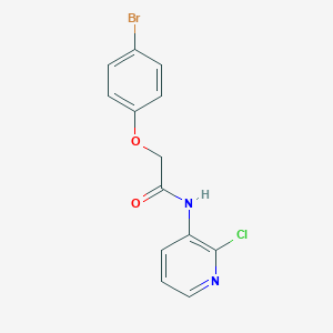 2-(4-bromophenoxy)-N-(2-chloro-3-pyridinyl)acetamide