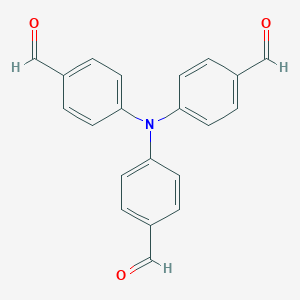 molecular formula C21H15NO3 B039881 三(4-甲酰基苯基)胺 CAS No. 119001-43-3