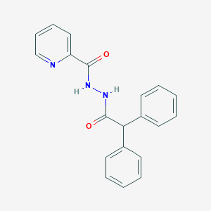 molecular formula C20H17N3O2 B398820 N'-(2,2-diphenylacetyl)pyridine-2-carbohydrazide 