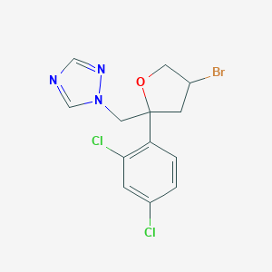 molecular formula C13H12BrCl2N3O B039883 Bromuconazol CAS No. 116255-48-2