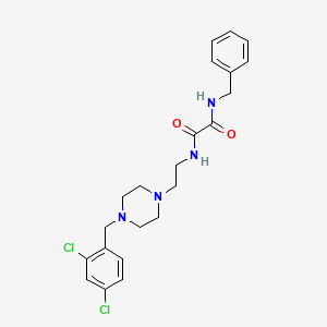 N-benzyl-N'-{2-[4-(2,4-dichlorobenzyl)-1-piperazinyl]ethyl}ethanediamide