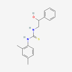 N-(2,4-dimethylphenyl)-N'-(2-hydroxy-2-phenylethyl)thiourea