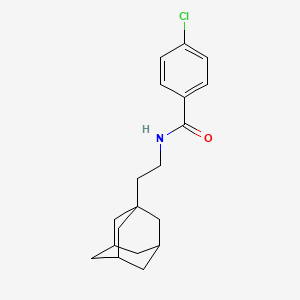 N-[2-(1-adamantyl)ethyl]-4-chlorobenzamide