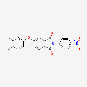 5-(3,4-dimethylphenoxy)-2-(4-nitrophenyl)-1H-isoindole-1,3(2H)-dione