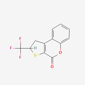 2-(trifluoromethyl)-1,2-dihydro-4H-thieno[2,3-c]chromen-4-one