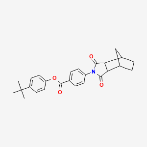 4-tert-butylphenyl 4-(1,3-dioxooctahydro-2H-4,7-methanoisoindol-2-yl)benzoate