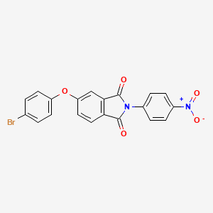 5-(4-bromophenoxy)-2-(4-nitrophenyl)-1H-isoindole-1,3(2H)-dione