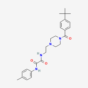 N-{2-[4-(4-tert-butylbenzoyl)piperazin-1-yl]ethyl}-N'-(4-methylphenyl)ethanediamide