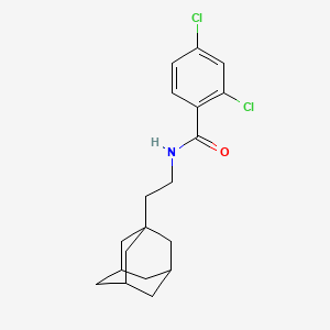 N-[2-(1-adamantyl)ethyl]-2,4-dichlorobenzamide