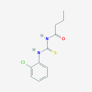 N-[(2-chlorophenyl)carbamothioyl]butanamide