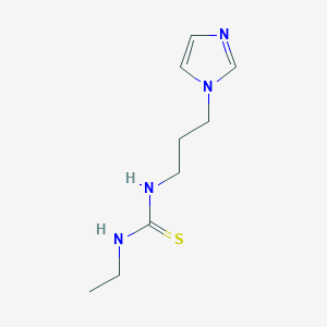 1-ethyl-3-[3-(1H-imidazol-1-yl)propyl]thiourea