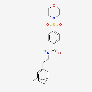 N-[2-(ADAMANTAN-1-YL)ETHYL]-4-(MORPHOLINE-4-SULFONYL)BENZAMIDE