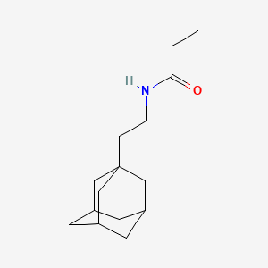 N-[2-(1-adamantyl)ethyl]propanamide