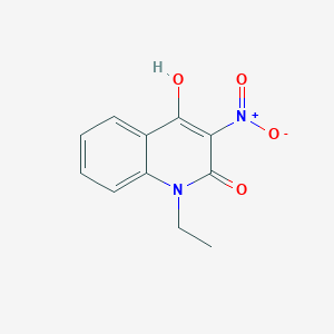 1-ethyl-4-hydroxy-3-nitroquinolin-2(1H)-one