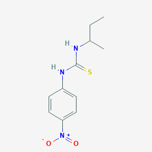 1-Butan-2-yl-3-(4-nitrophenyl)thiourea