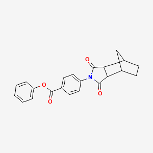 phenyl 4-(3,5-dioxo-4-azatricyclo[5.2.1.0~2,6~]dec-4-yl)benzoate