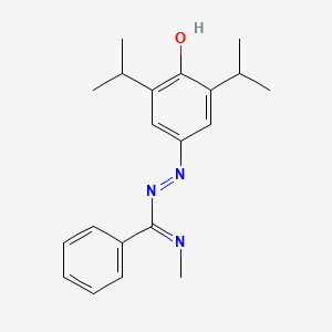 N'-(3,5-diisopropyl-4-oxo-2,5-cyclohexadien-1-ylidene)-N-methylbenzenecarbohydrazonamide